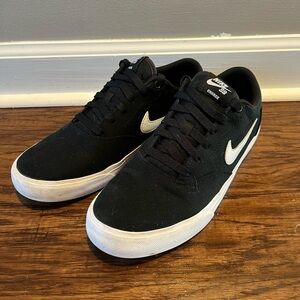 Nike SB Charge - Black and White Men's Shoes